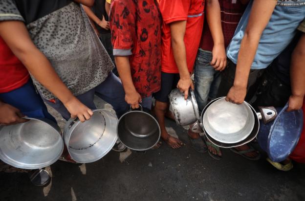 Día mundial en contra del hambre. / Foto: AFP.