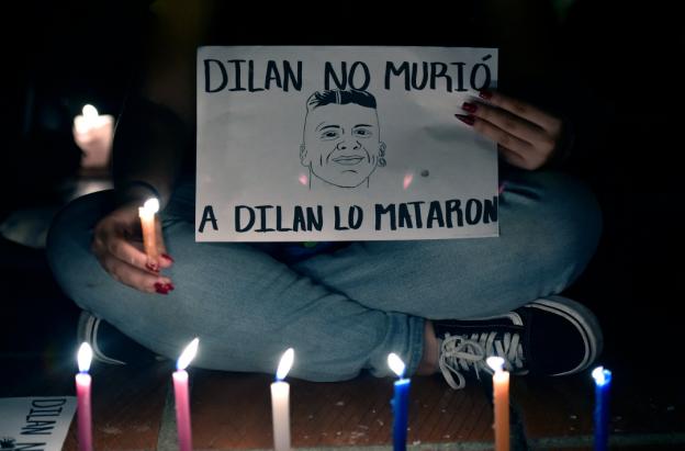 Dilan Cruz. / Foto: AFP.