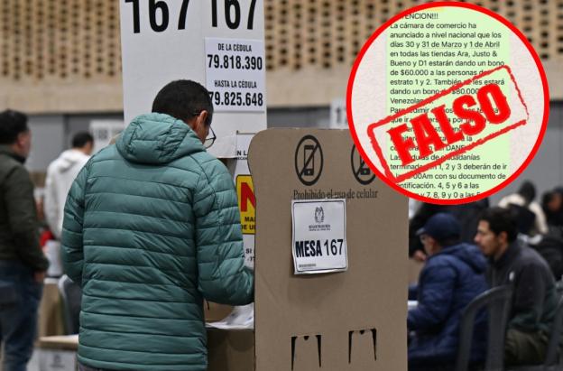 Cadena falsa por Wapp. / Fotos: AFP y redes.