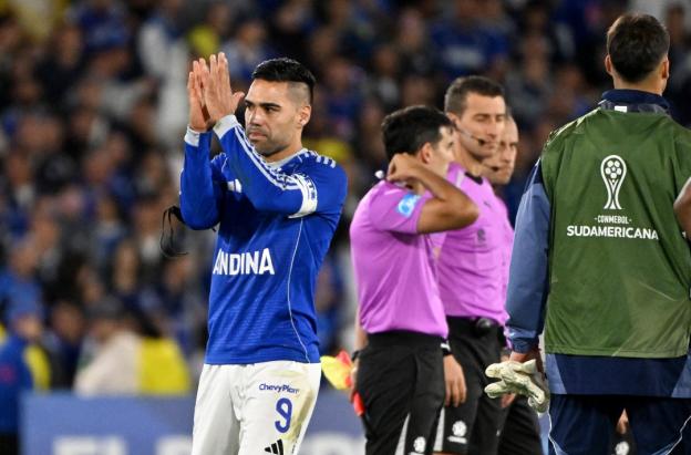Falcao García en Millonarios. / Foto: AFP.