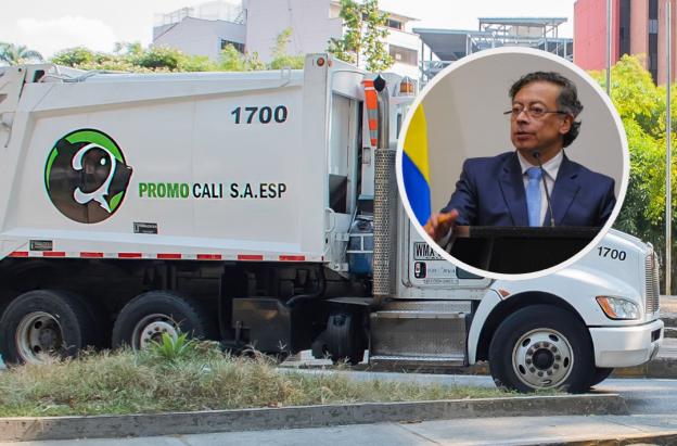 Petro sobre sanción de la SIC en Cali. / Fotos: PromoValle y Presidencia. 