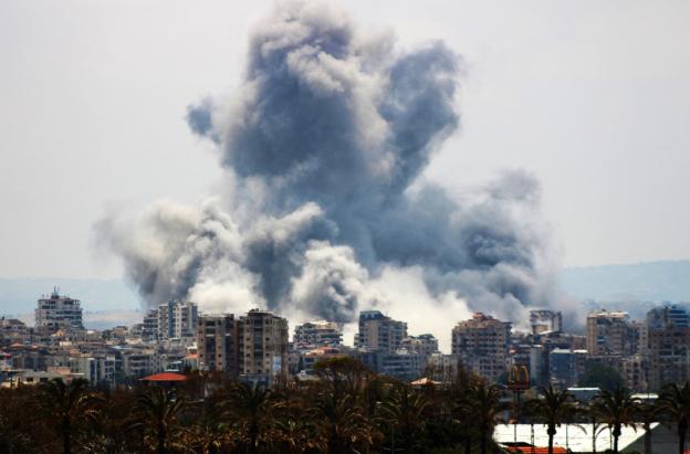 Ataques de Israel a El Líbano. / Foto: AFP.