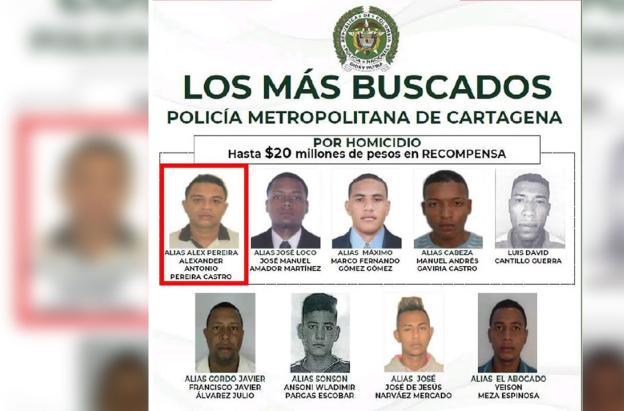 Capturan a Álex Pereira, uno de los delincuentes más buscados