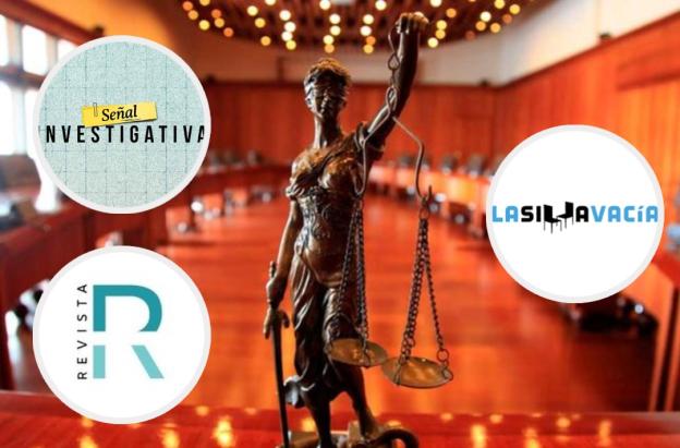 Justicia para Inravisión y Revista Raya. / Foto: Sala de Casación y logos de redes sociales.