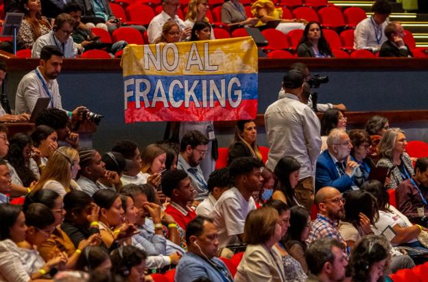 No al fracking desde la ONU. / Foto: AFP.