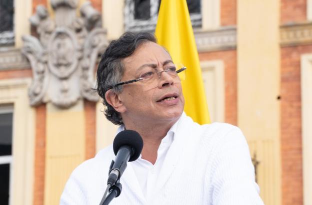 Denuncia del presidente Petro. / Foto: Presidencia.