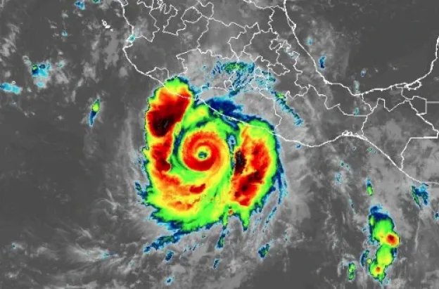 Huracán Polo: el ciclón que se mantiene frente a las costas del Pacífico mexicano