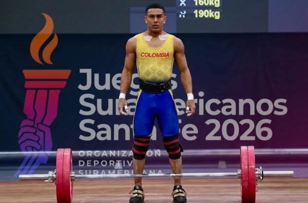 Colombia sigue de oro Duván Ferrer conquista Santa Fe 2026 en levantamiento de pesas