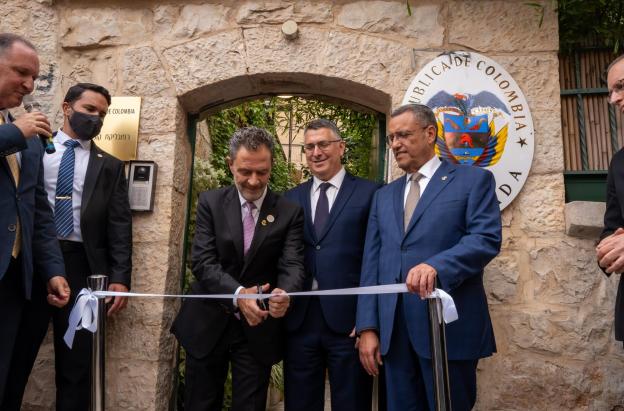 Colombia inaugura su Embajada en Jerusalén y reactiva la cooperación con Israel