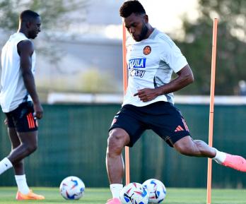 Selección Colombia en la copa América con ola de calor. / Foto: FCF.