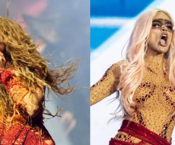 Shakira y Karol G: la dos estrellas en la final de la Copa América 2024