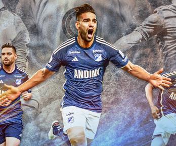 Presentación de Falcao con Millonarios. / Foto: X Millonarios.
