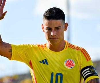 Este sería el futuro James Rodríguez en el fútbol. / Foto: AFP.