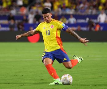 James y su fichaje al Rayo Vallecano de España. / Foto: AFP.
