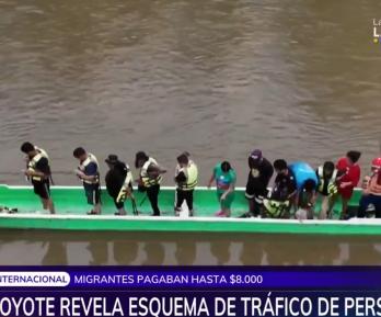 red de tráfico de personas 