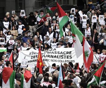Protestas en Francia.