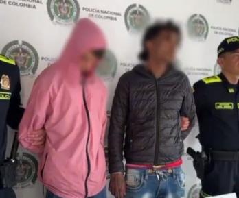 Capturados en Soacha dos integrantes de la banda ‘Los moscos’ dedicados al microtráfico 