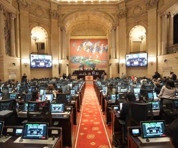 Plenaria de la Cámara de Representantes.