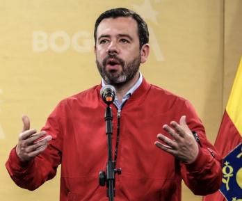 Alcalde Carlos Fernando Galán.