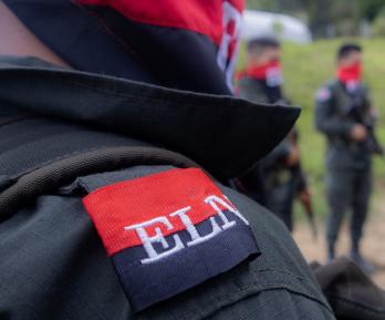 Guerrilleros del ELN.
