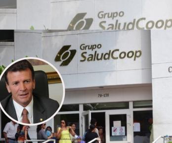 Cobro coactivo a expresidente de Saludcoop. / Fotos: X Carlos Palaciono y CUT Colombia.