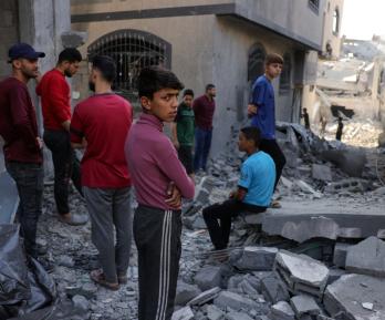 Nuevos bombardeos en gaza. / Foto: AFP.