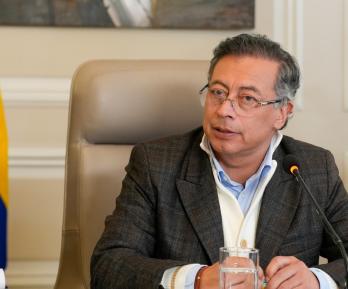 Presidente con nueva propuesta sobre el Catatumbo. / Foto: Presidencia.