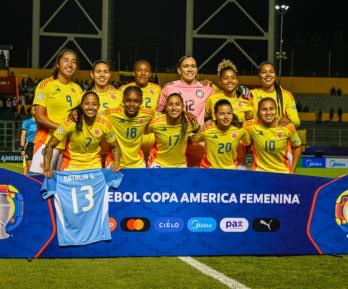 Colombia en la Copa América Femenina. / Foto: FCF.