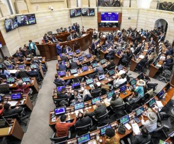 Instalación del Congreso 2025. / Foto: AFP.