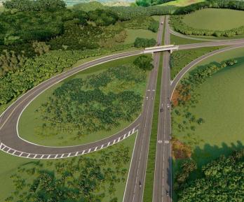 Proyecto vial al sur del país. / Foto: ANI.
