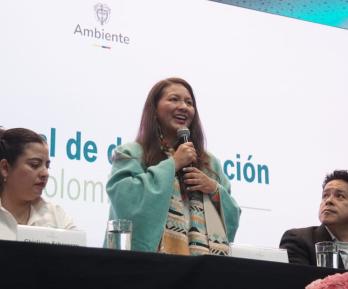 Ministra de Ambiente