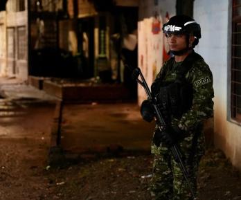 Fuerzas Militares sobre paro armado en el Chocó. / Foto: X Ejército de Colombia.