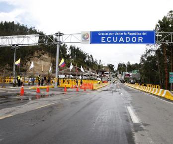 Frontera entre Colombia y Ecuador