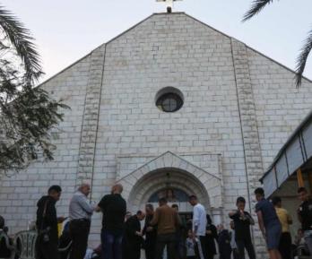 Iglesia católica en Gaza. / Foto: Vatican News.