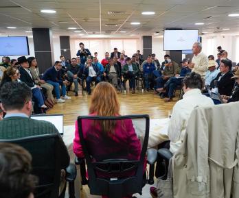 reunión de negociación del paro arrocero