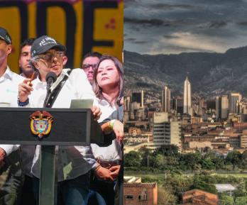 Petro sobre la vivienda en Medellín. / Fotos: Presidencia y Creative Commons.