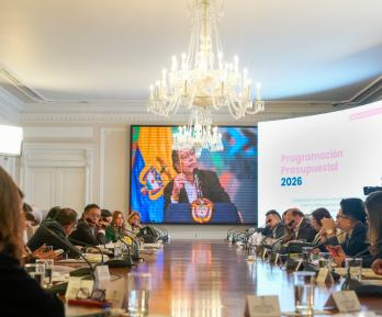 Ley de financiamiento. / Foto: Presidencia.