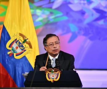 Petro sobre el fallo contra Álvaro Uribe Vélez. / Foto: Presidencia.