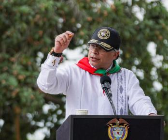 Presidente Petro sobre sanción a juez de Brasil. / Foto: Presidencia.