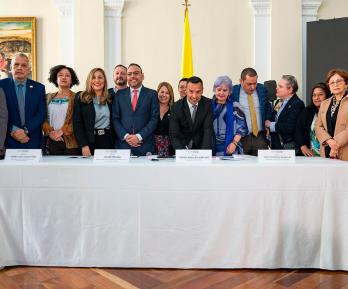 Bancada de Gobierno en el Congreso.
