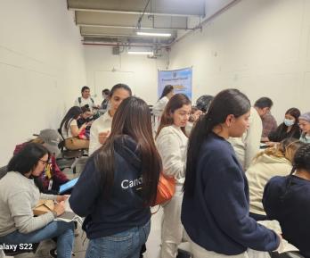 Colombianos retornados desde Estados Unidos. / Foto: Cancillería.