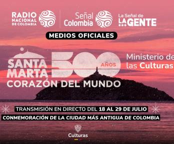 500 años de Santa Marta. / Foto: RTVC.