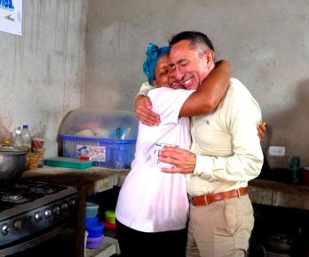 ​El presidente de Ecopetrol, Ricardo Roa, presidió la entrega de las nuevas conexiones de Gas Social en La Guajira. 