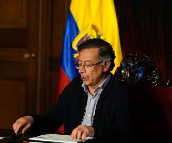 Presidente anuncia proceso para "reivindicar la frontera sur de Colombia"