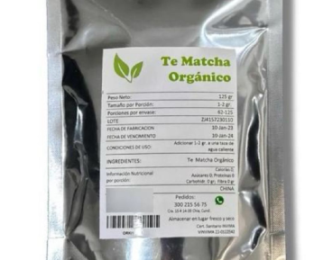 Invima alerta sobre comercialización fraudulenta de Té Matcha Orgánico con certificado sanitario falso
