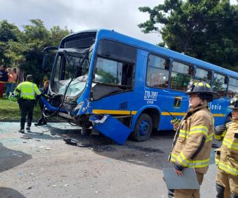 Accidente en Bogotá. / Foto: Redes sociales.