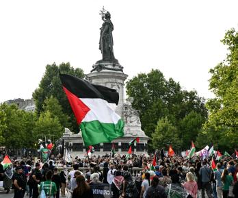 Reconocimiento al estado de Palestina. / Foto: AFP.
