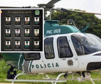 Aumenta el número de policías asesinados en Antioquia. / Fotos: Policía.