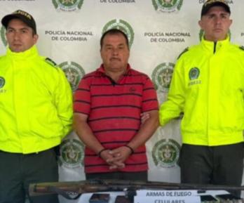 Hermano de Iván Mordisco enviado a la cárcel. / Foto: Policía.