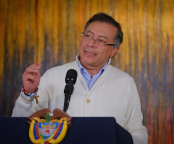 Presidente Gustavo Petro. / Foto: Presidencia.